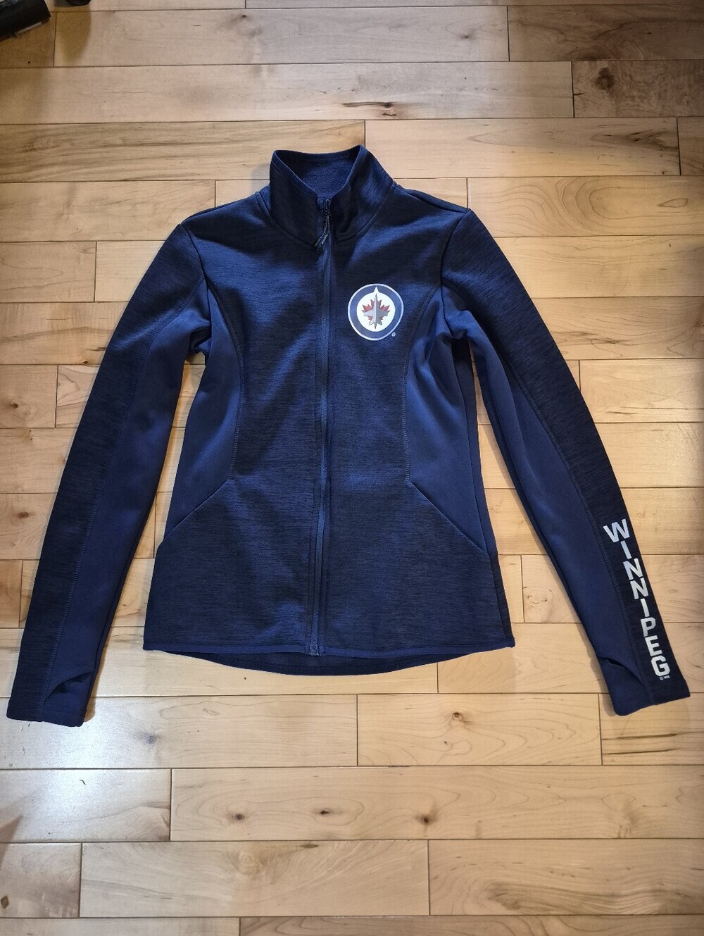 Winnipeg Jets NHL women's size XS zip up jacket
